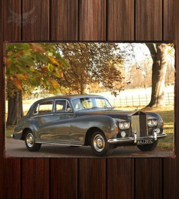 Металлическая табличка Rolls-Royce Silver Cloud LWB Saloon by James Young (III)